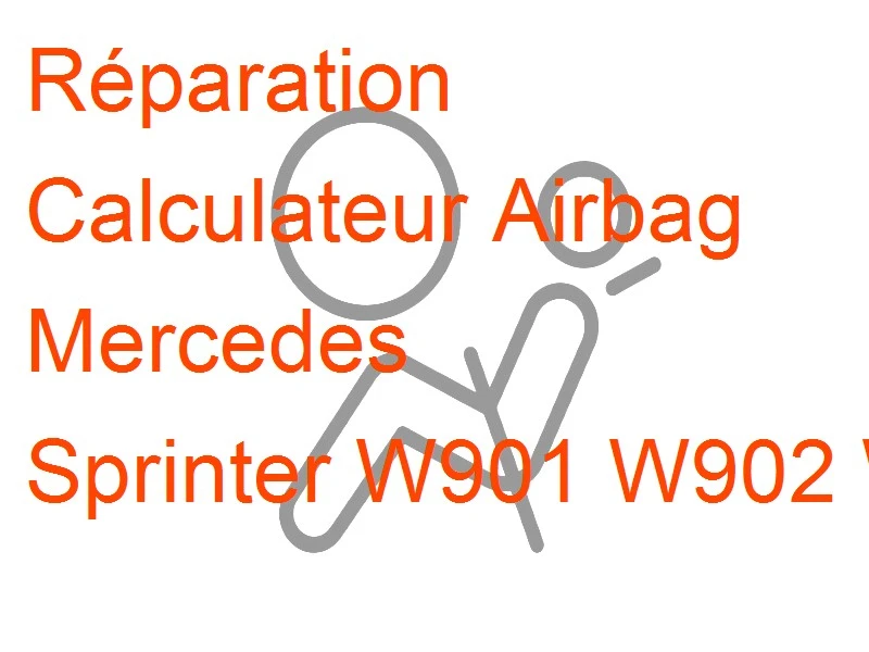 Calculateur Airbag Mercedes Sprinter W901 W902 W903 W904