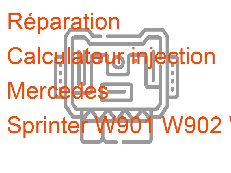 Calculateur injection Mercedes Sprinter W901 W902 W903 W904