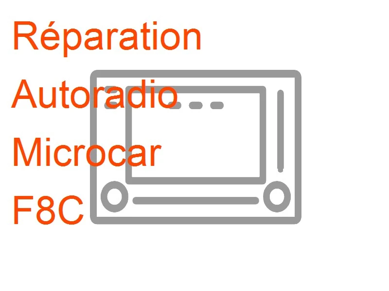 Autoradio Microcar F8C