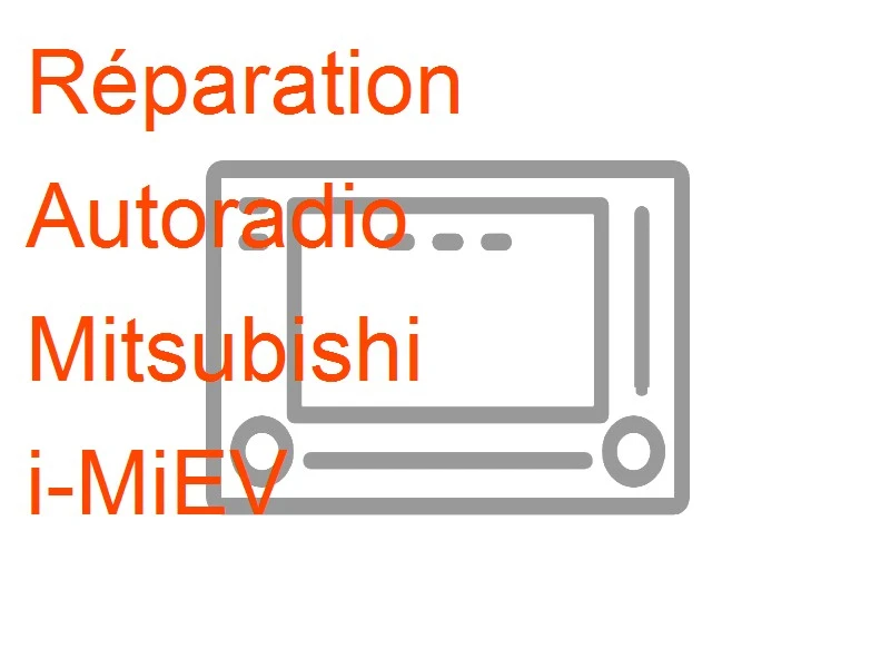 Autoradio Mitsubishi i-MiEV