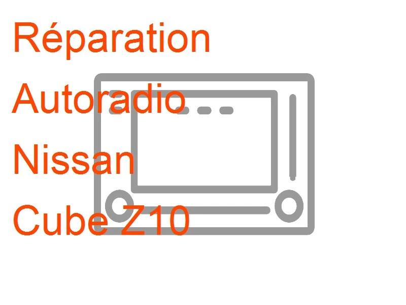 Autoradio Nissan Cube Z10
