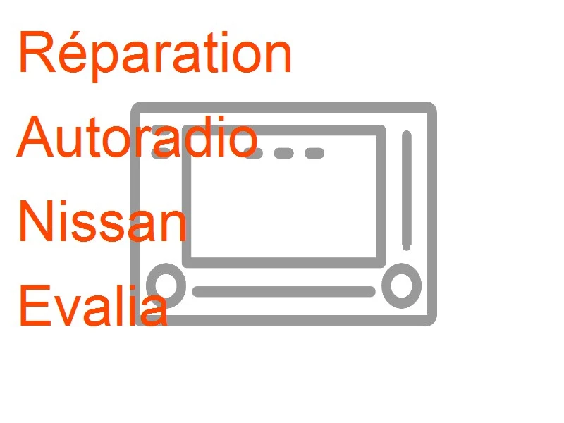 Autoradio Nissan Evalia