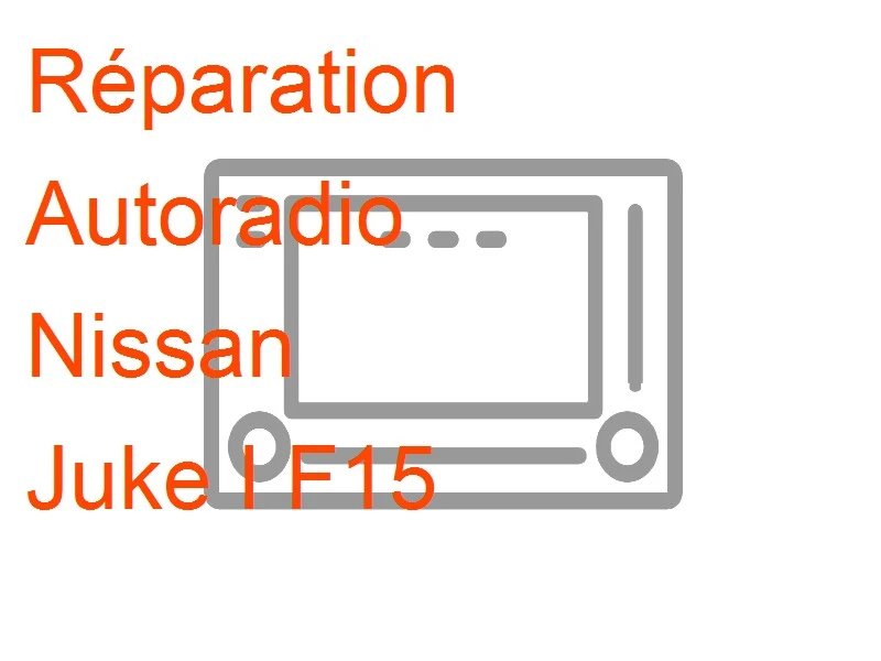 Autoradio Nissan Juke I F15