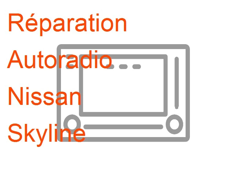 Autoradio Nissan Skyline