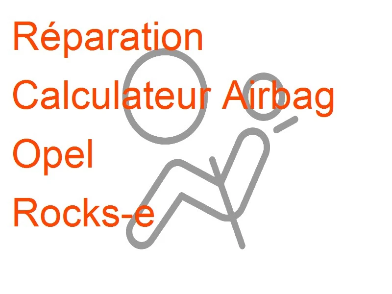 Calculateur Airbag Opel Rocks-e