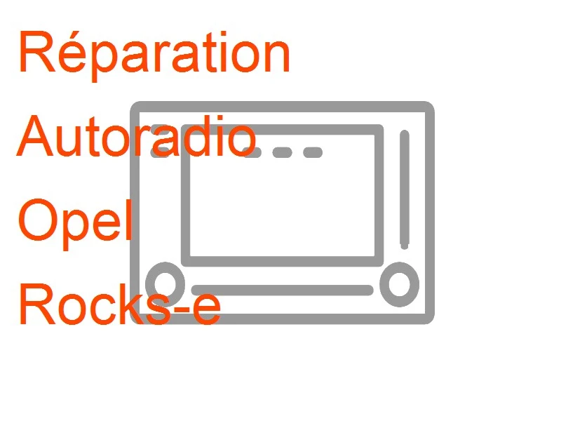 Autoradio Opel Rocks-e