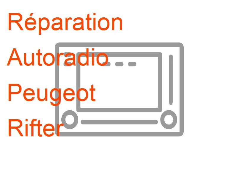 Autoradio Peugeot Rifter
