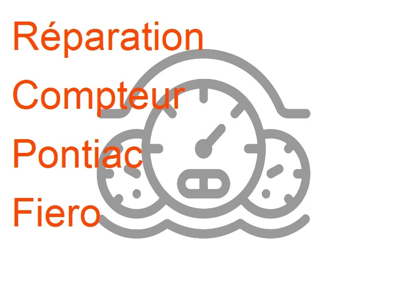 Compteur Pontiac Fiero