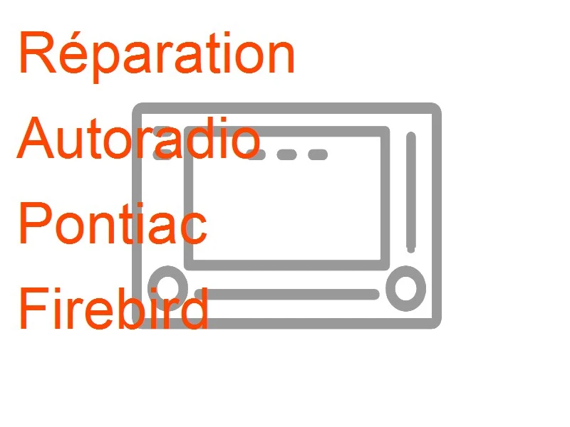 Autoradio Pontiac Firebird