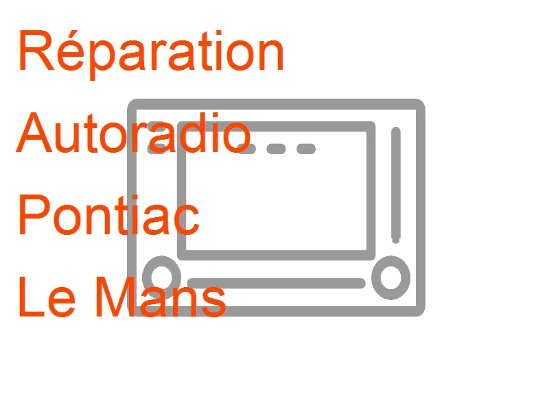 Autoradio Pontiac Le Mans