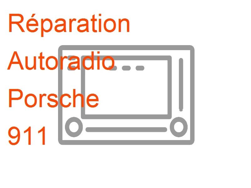 Autoradio Porsche 911