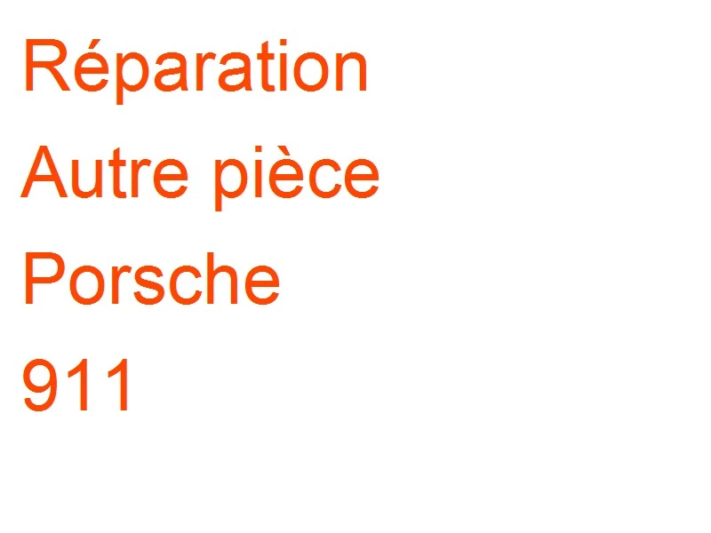 Autre pièce Porsche 911