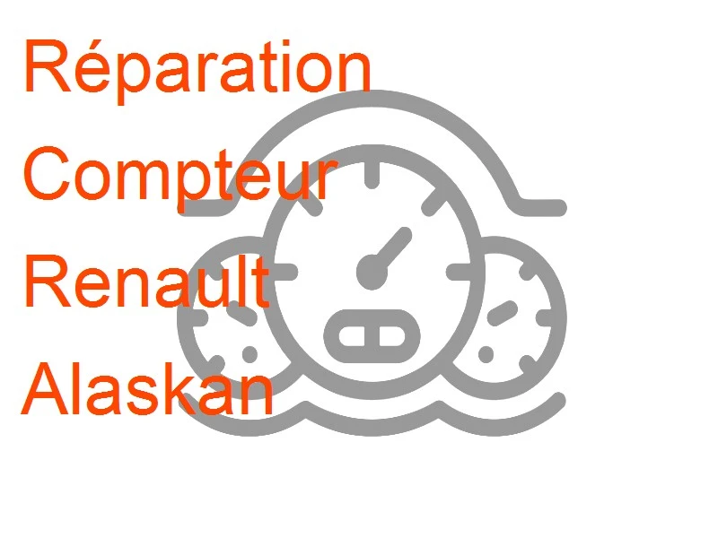 Compteur Renault Alaskan