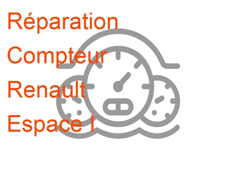 Compteur Renault Espace I