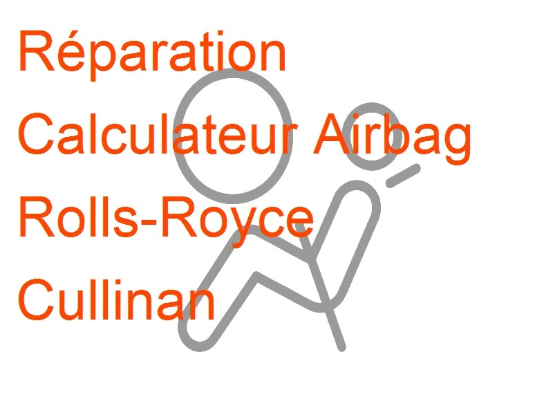 Calculateur Airbag Rolls-Royce Cullinan