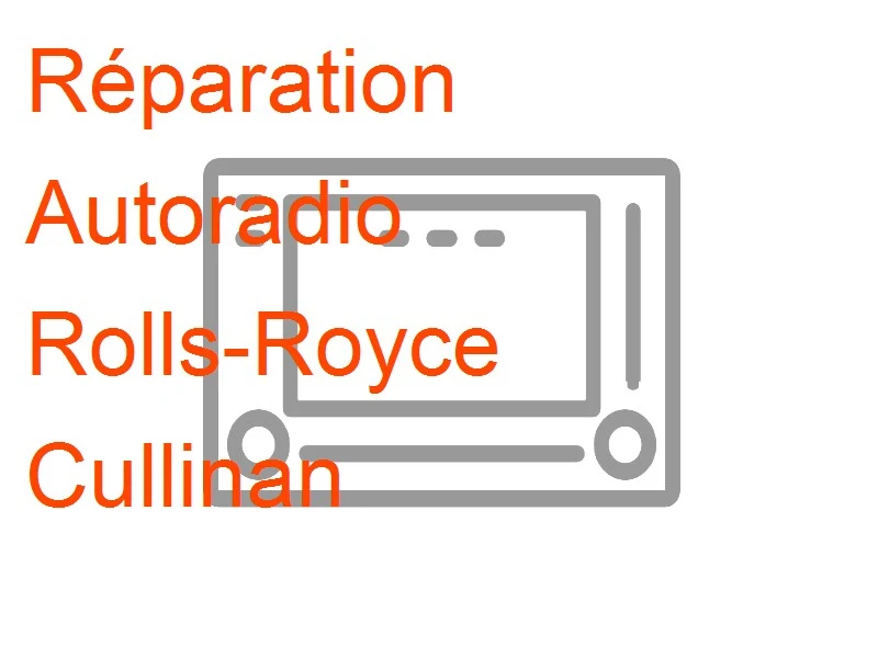 Autoradio Rolls-Royce Cullinan