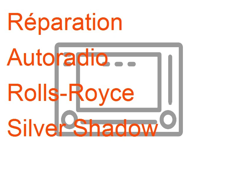 Autoradio Rolls-Royce Silver Shadow