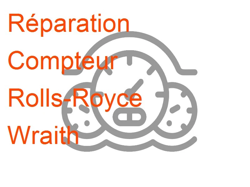 Compteur Rolls-Royce Wraith