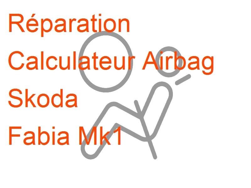 Calculateur Airbag Skoda Fabia Mk1