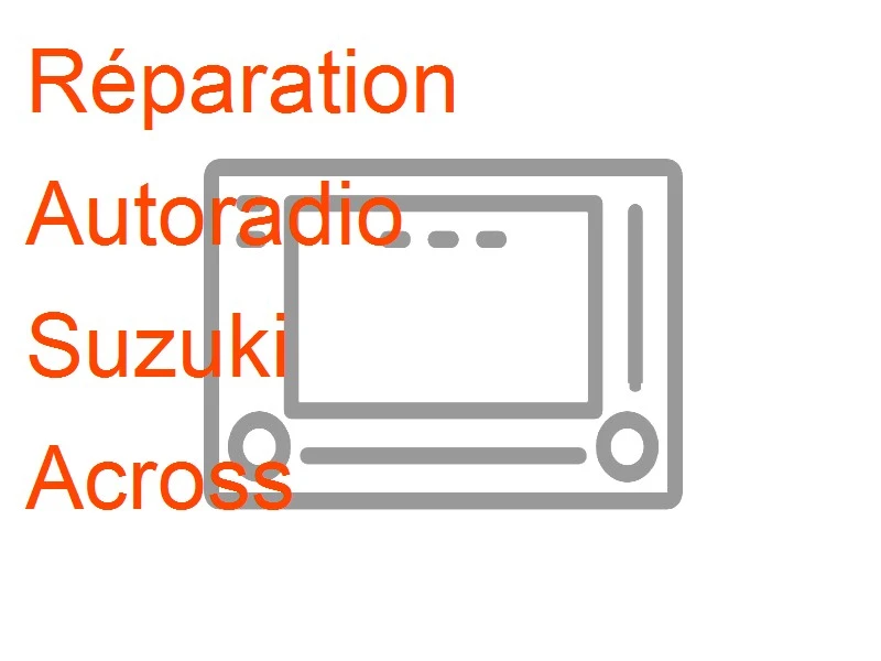 Autoradio Suzuki Across