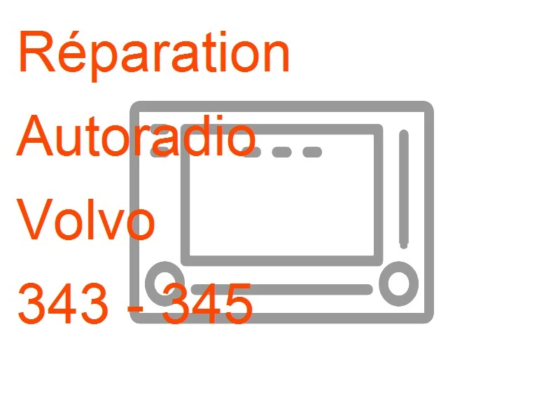 Autoradio Volvo 343 - 345