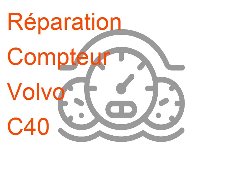 Compteur Volvo C40
