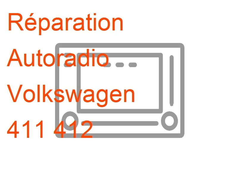 Autoradio Volkswagen 411 412