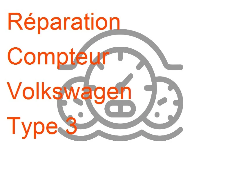 Compteur Volkswagen Type 3