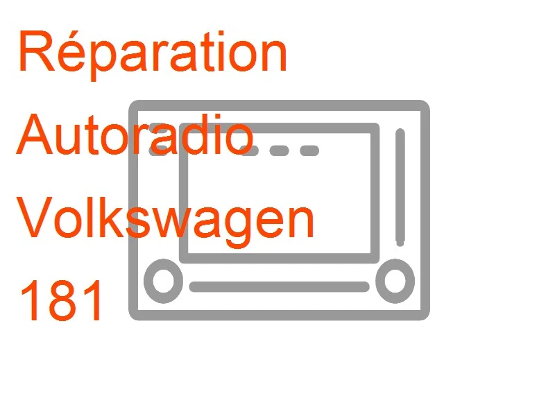 Autoradio Volkswagen 181